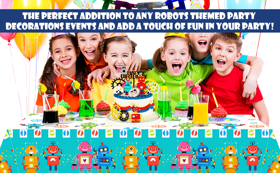 plastic birthday party tablecloths