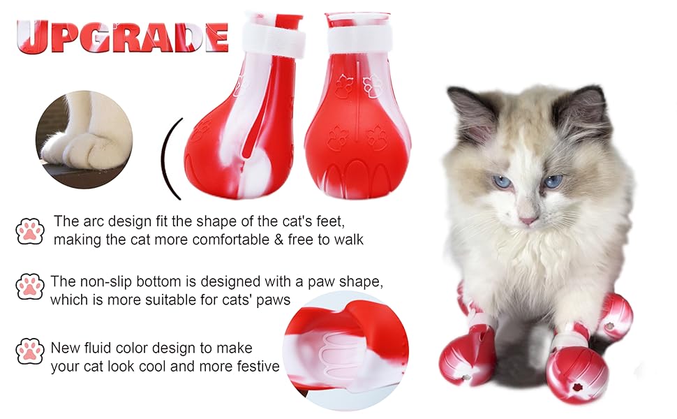 Cat Claw Covers Cat Boots for Cats Only, Cat Anti Scratch