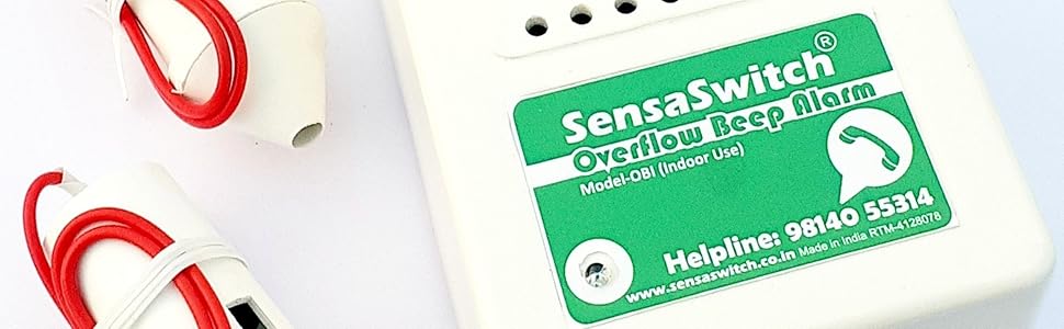 overflow alarm with soft beep