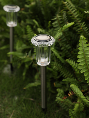 solar garden lilghts pathway lights sidewalk lights