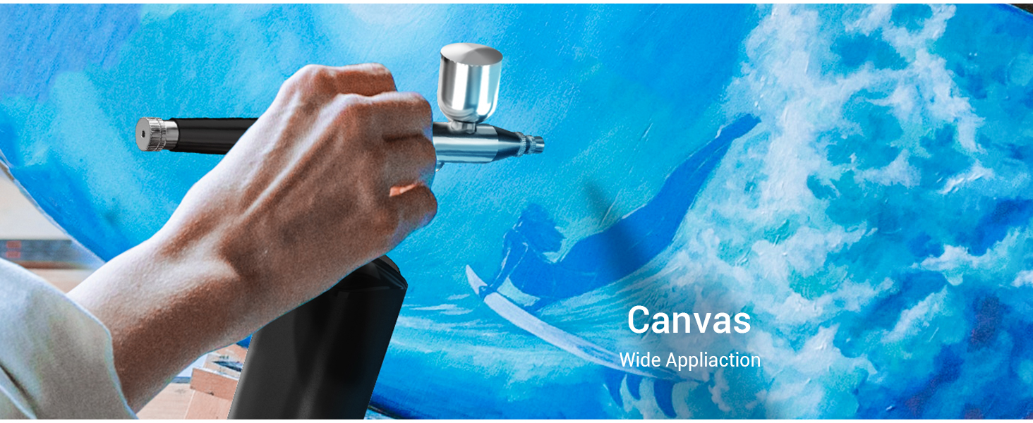 imyyds Airbrush Kit with Compressor, 32PSI High Pressure