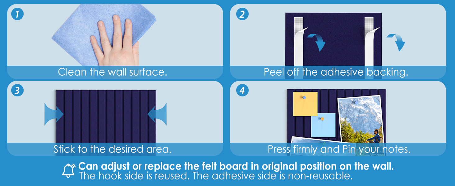 Felt Wall Tiles 