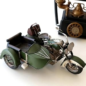 ブリキ おもちゃ インテリア WWII ドイツ軍 サイドカー ビンテージ 511Xv4748cL._UF894,1000_QL80_.jpg