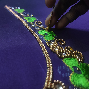 embroidery blouse aari work k3 zone