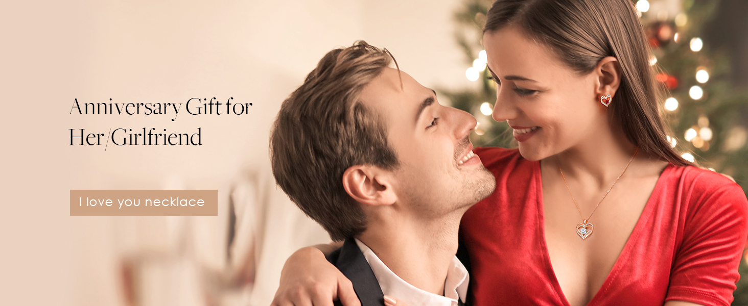 Forever Love Heart Necklaces for Women