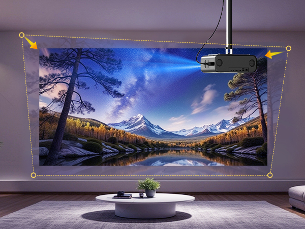 auto keystone projector