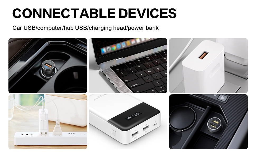 USB Retro Car Lamps, USB LED Car Interior Atmosphere Lights