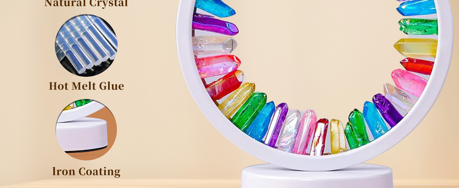 Healing Crystal Lamp