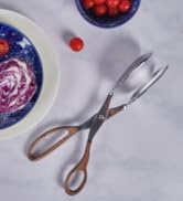 Folkulture Salad Tongs or Tongs for Cooking, Heavy Duty Stainless Steel Kitchen Tongs for Cooking...