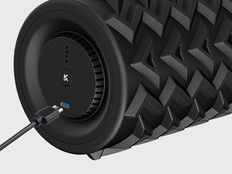 KIGASSENZIO 5Speed Vibrating Foam Roller for Back Pain