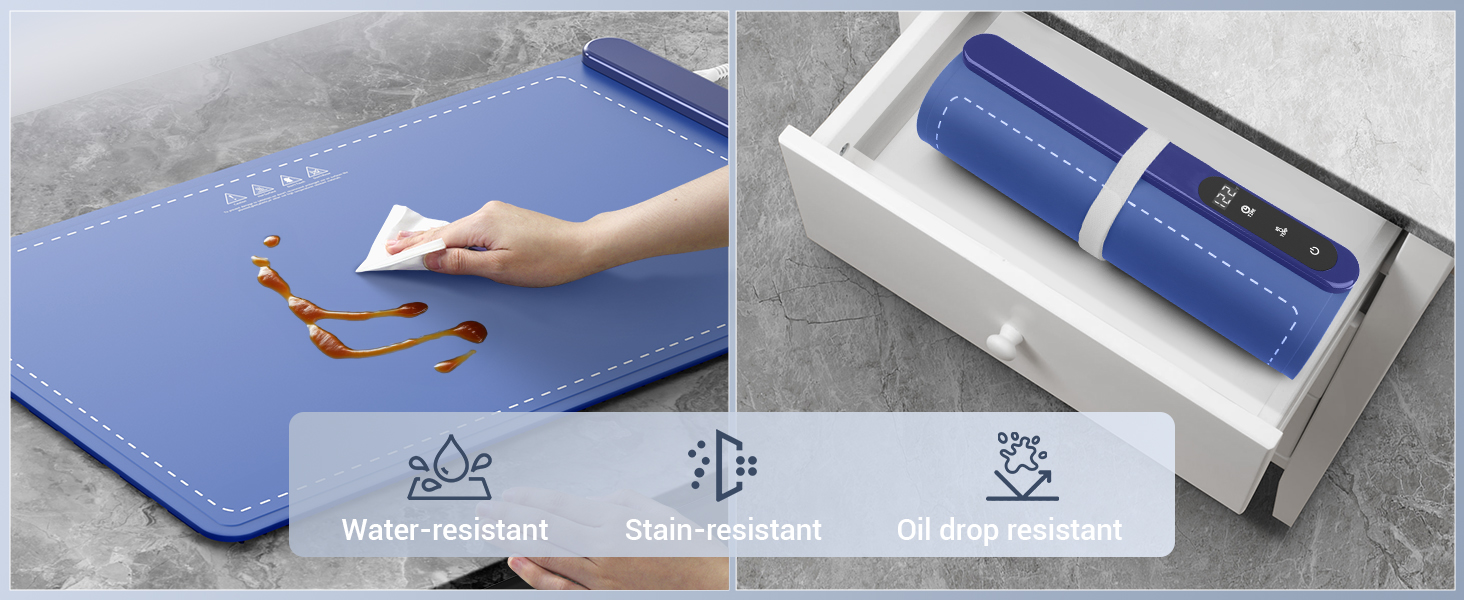 Electric Warming Tray, 6 Temperature Modes & Upgraded