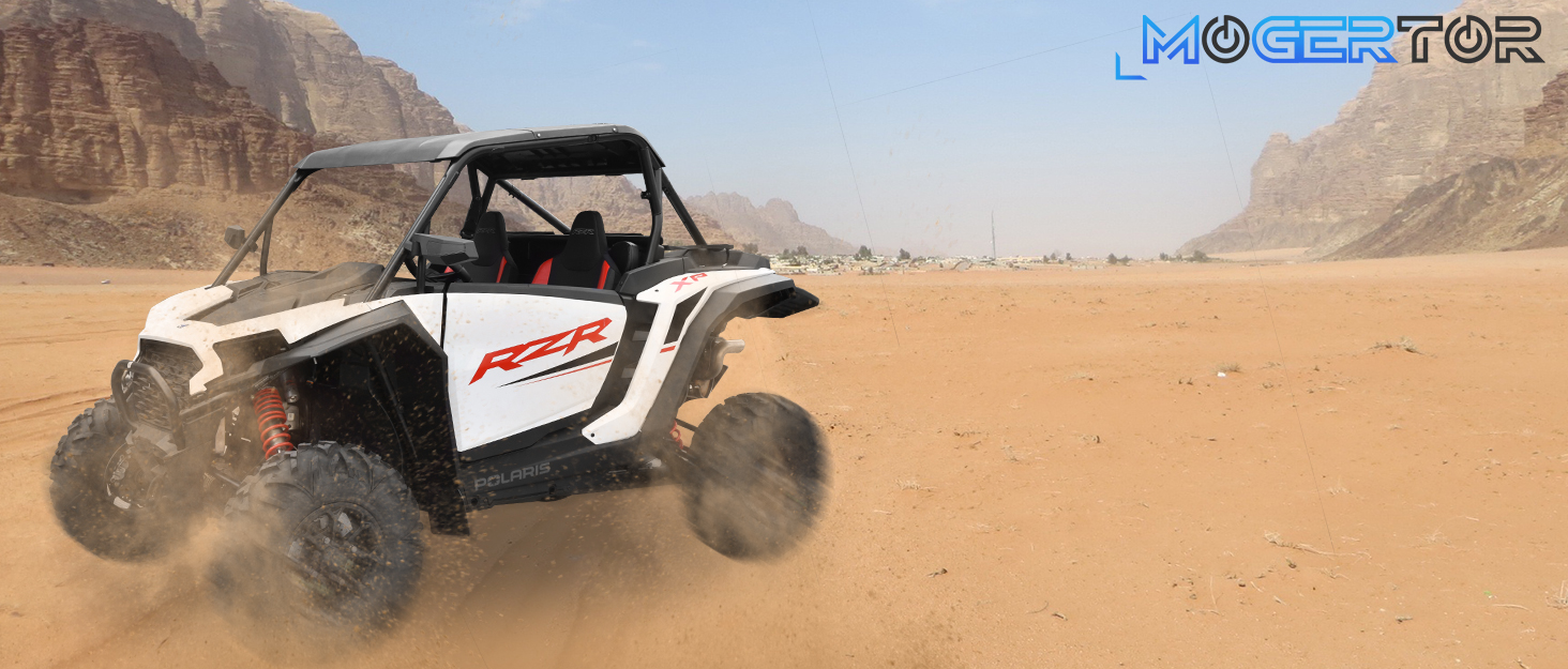 MoGerTor Floor Mats for Polaris RZR XP 1000 2024, TPE Front