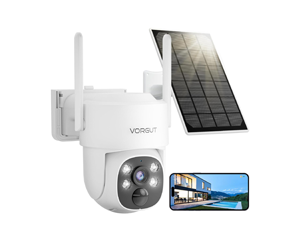 Amazon.co.jp: VORGUT 防犯カメラ 屋外 モニター付き 2.4Ghz