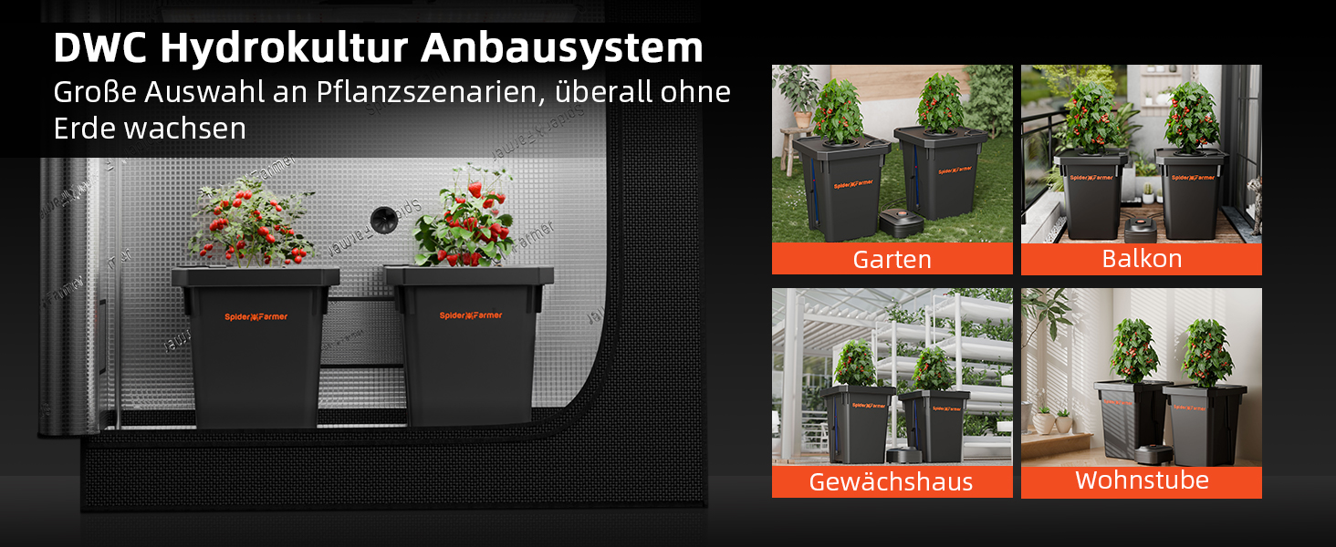 DWC Hydrokultur Anbausystem