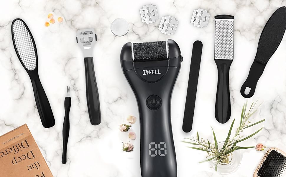 Callus Remover for Feet, 16 in 1 Electric Foot File Set 2