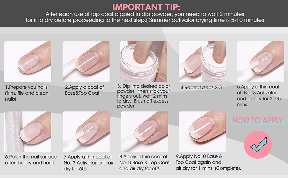 nail how to apply