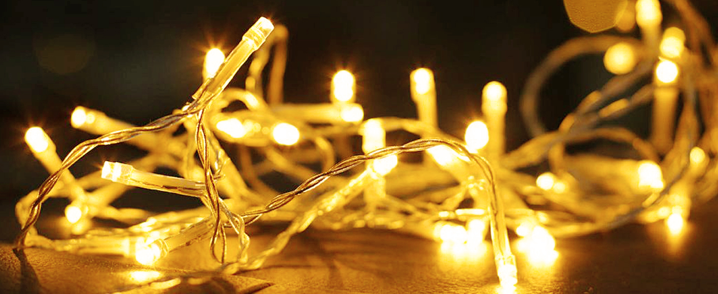 Bzavor 15M/49FT 100 LED Fairy Lights Plug with Timer 8 Modes Memory