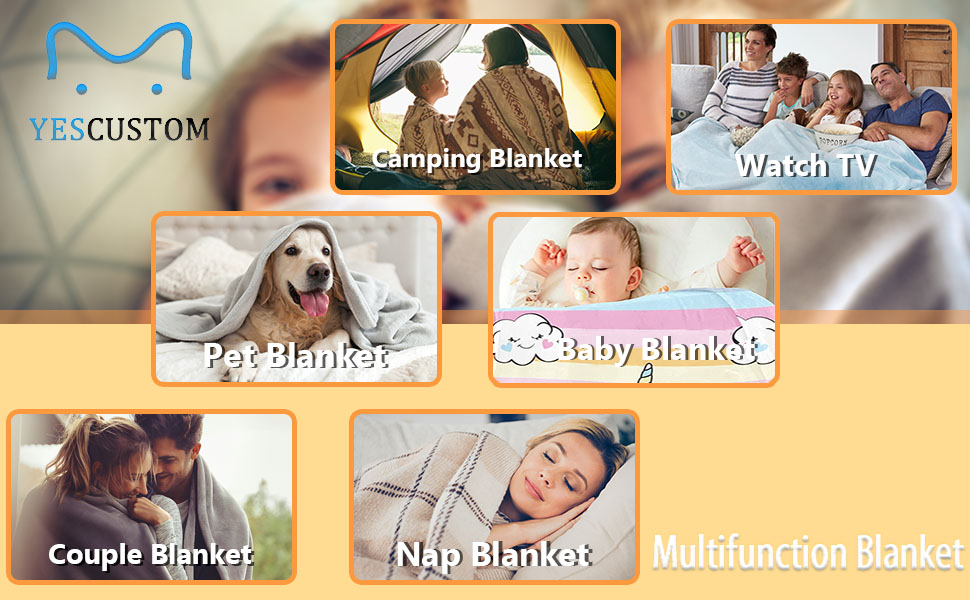 YESCUSTOM Personalized Dinosaur Fleece Throw Blanket for