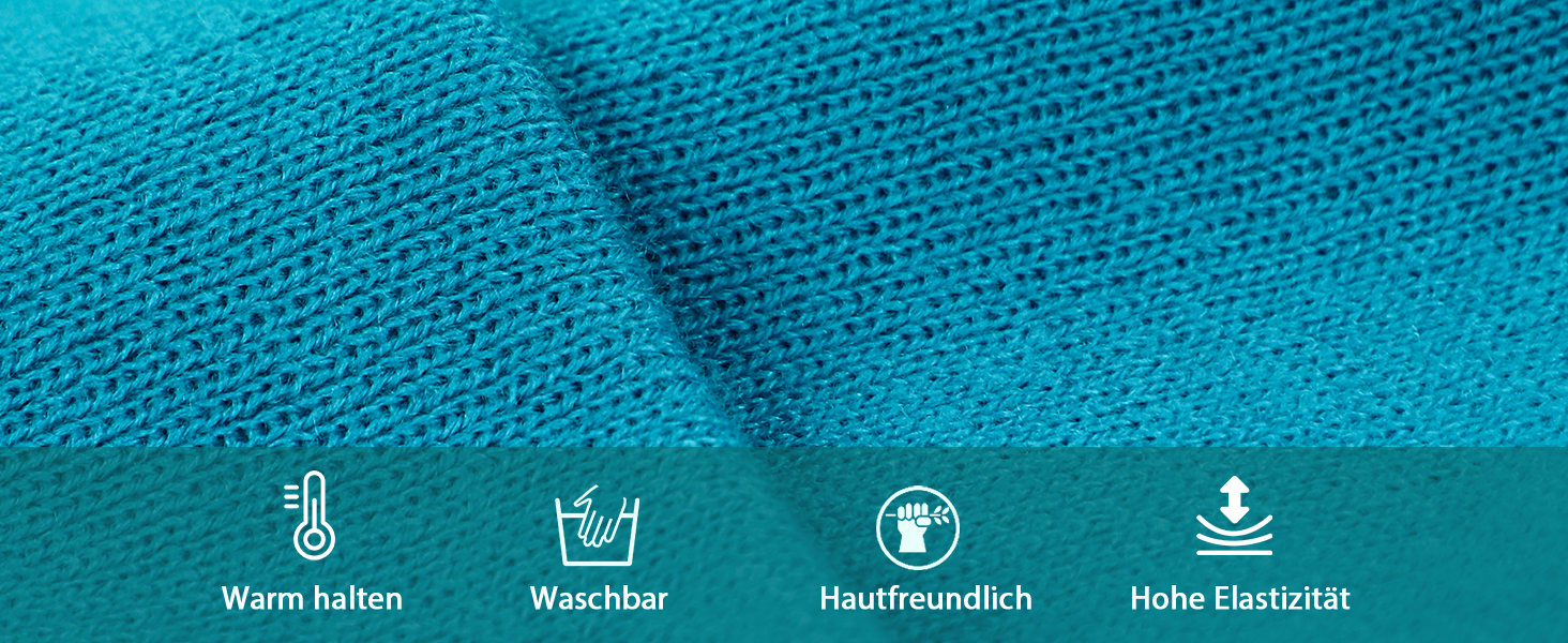 Winter Strickmütze mit Led Licht