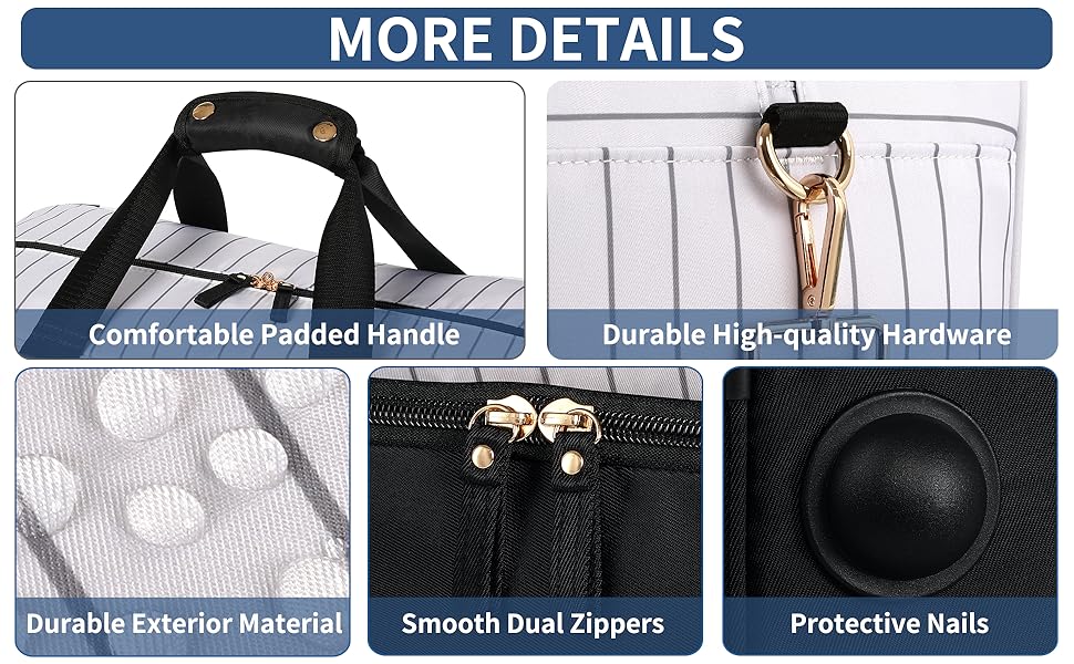 ETRONIK Rolling Duffle Bag with Wheels, 21inch Flight