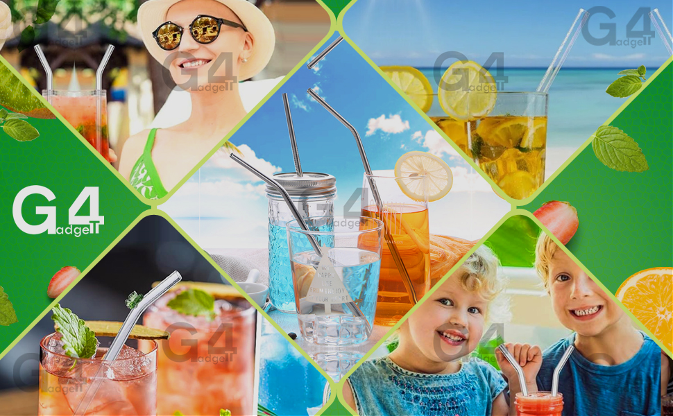 straw cleaner straws glass straws reusable straw Bent Straws Straight Straws drinking straws