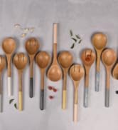 Folkulture Salad Servers or Salad Tongs, Wooden Utensils for Serving Salad, Salad Forks or Salad ...
