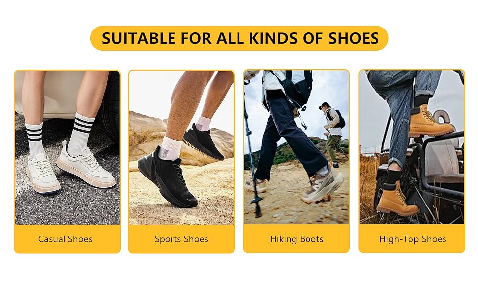 suitable for all kinds of shoes