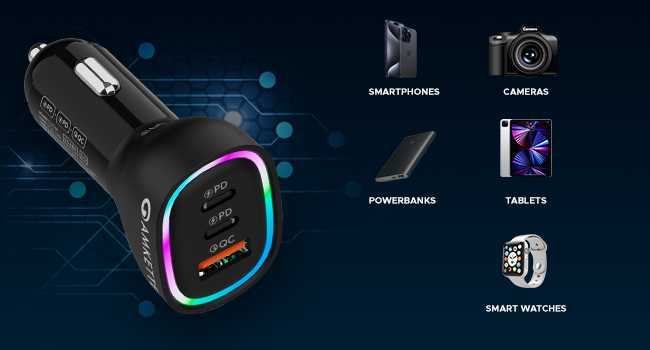 Amkette PowerPro 60W Car Charger