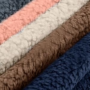 thick cozy sherpa fabric