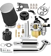 ボンバーヘッド Amazon.com: YOXUFA Exhaust Header Pipe Muffler Replacement