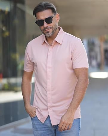 9769-mens short sleeve shirt