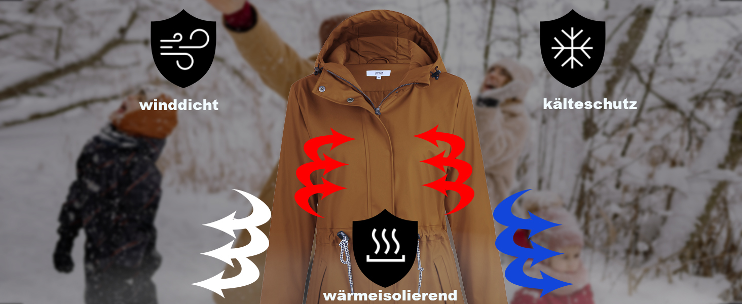 winterjacke damen warm