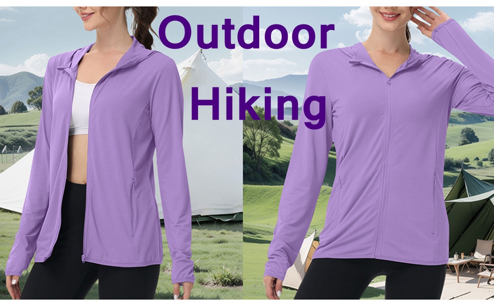 Women‘s Sun Hoodie UPF 50+ Sun Protection Jackets