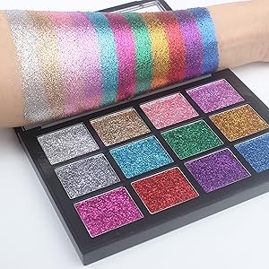 color pigment of carmela glitter eyeshadow