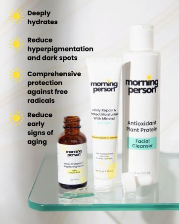 Benefits of a consistent morning skin care routine