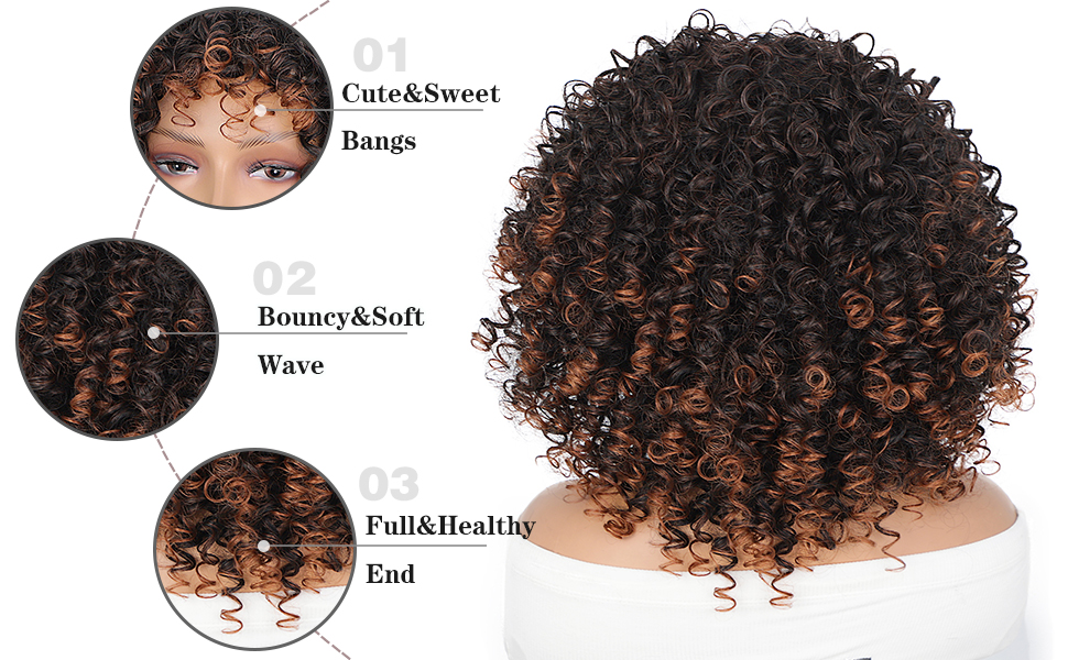 afro curly wig