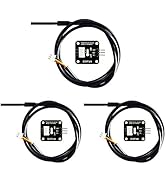 Gikfun DS18B20 Waterproof Digital Temperature Sensor with Adapter Module for Arduino (Pack of 3 S...