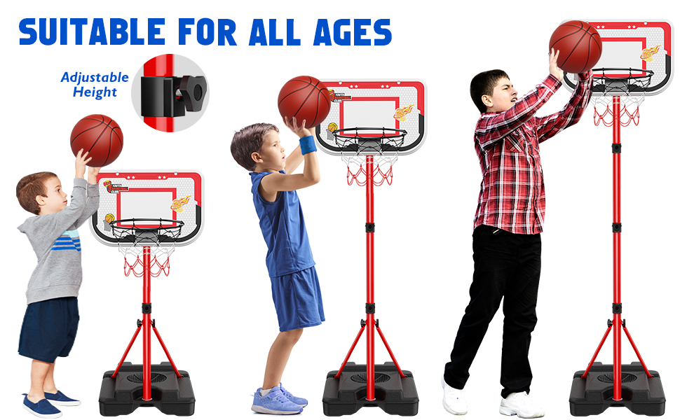 4 in 1 Basketball Hoop