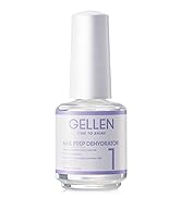 Gellen Nail Dehydrator for Acrylic and Gel Nail Polish Prevent Lifting, 15ml Acid-Free Nail Prep ...