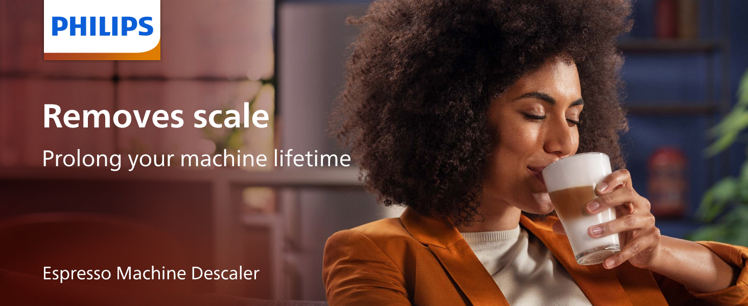 Philips Original Espresso Machine Descaler Decalcify Espresso Makers