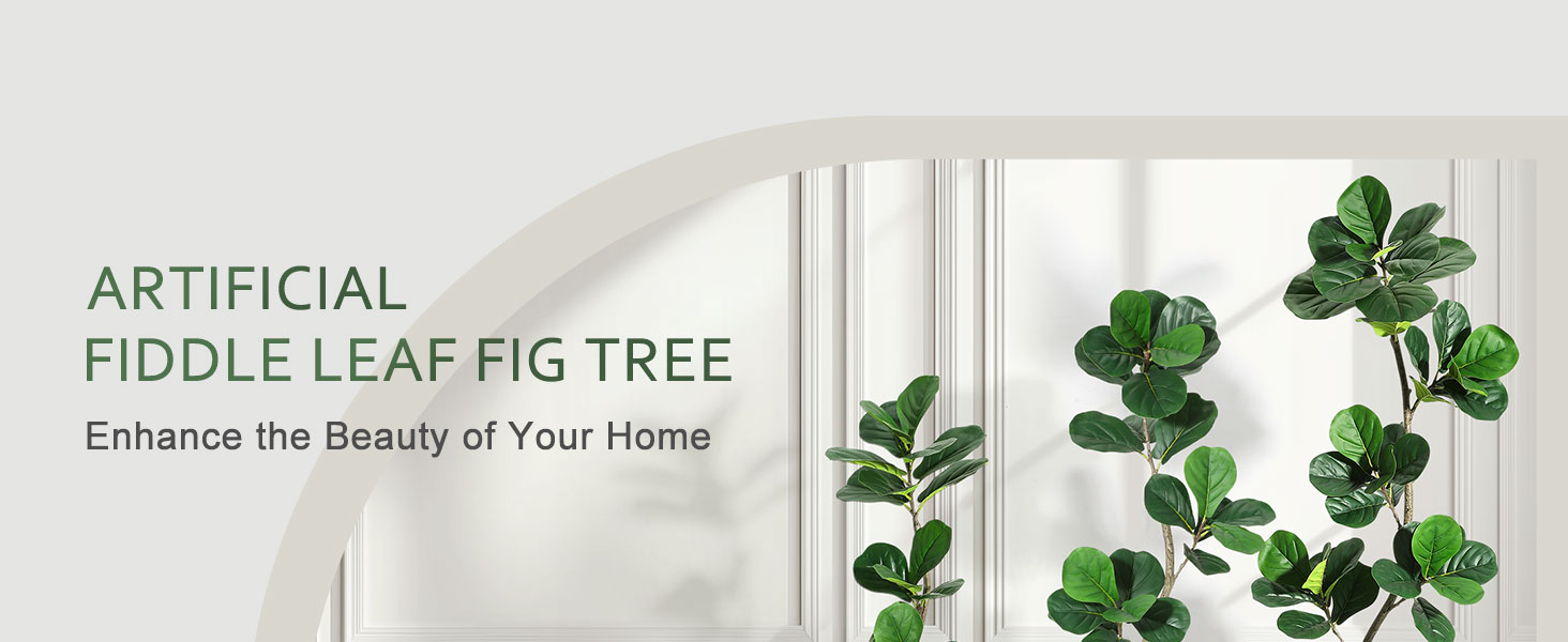 Faux Fiddle Leaf Fig Tree