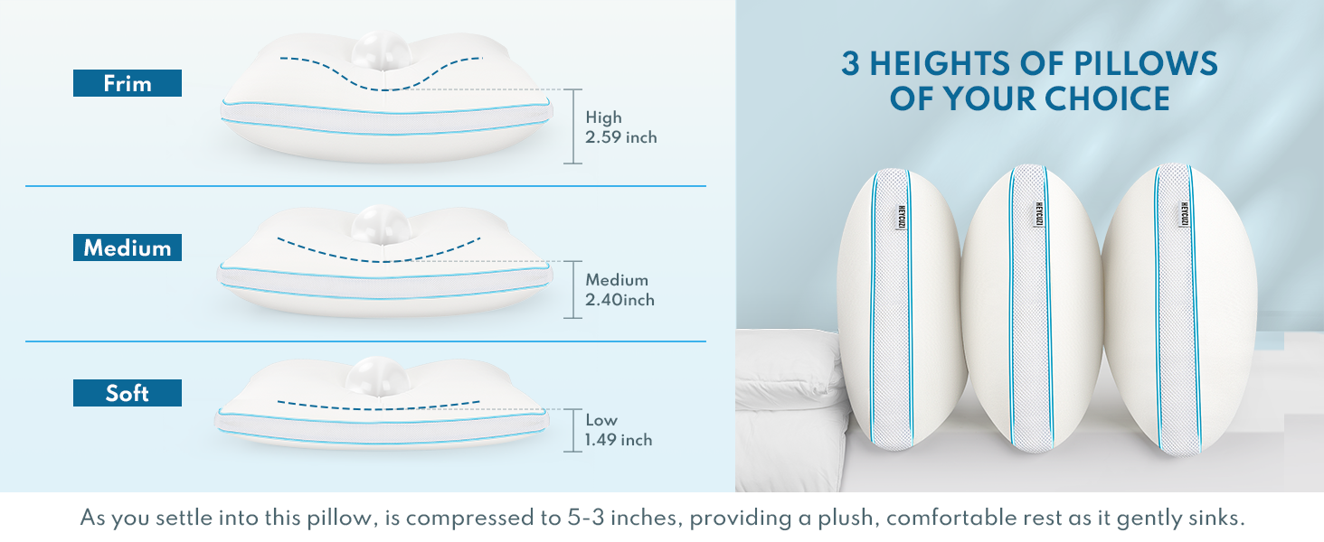 Bed Pillows Queen Size