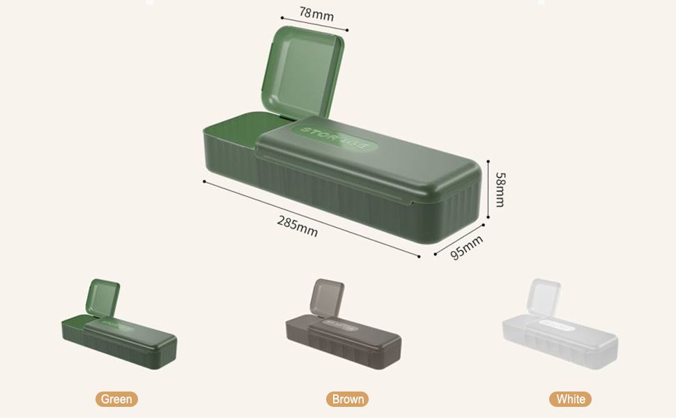 Xxmbbjy 2 PCS daily disposable contact lens case storage