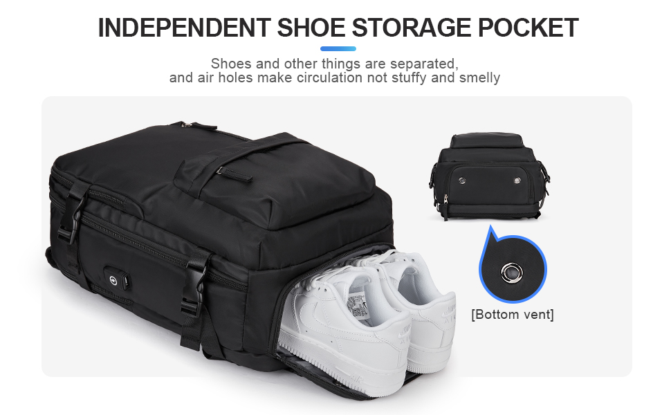 shoe compartment