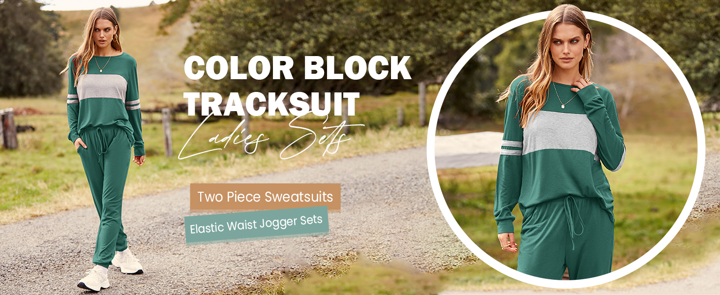 Women Casual Long Sleeve 2 Piece Outfits
