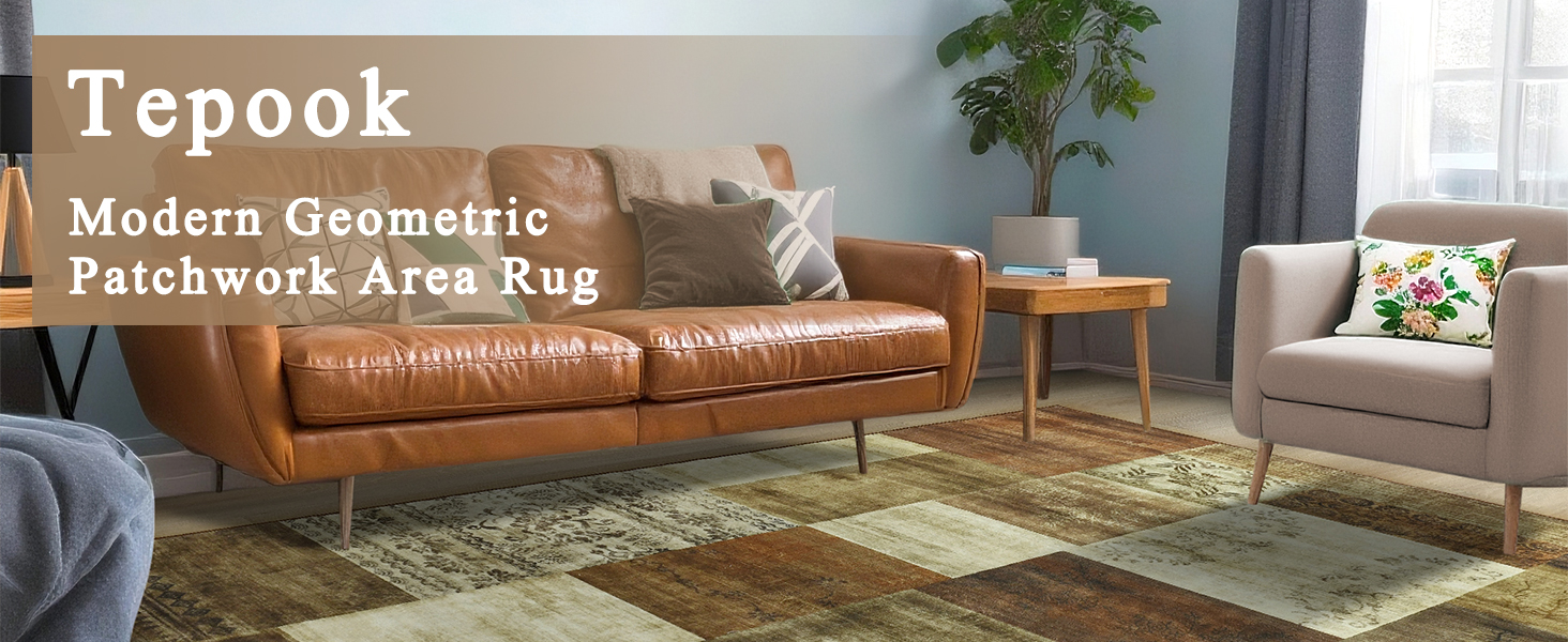 brown area rug