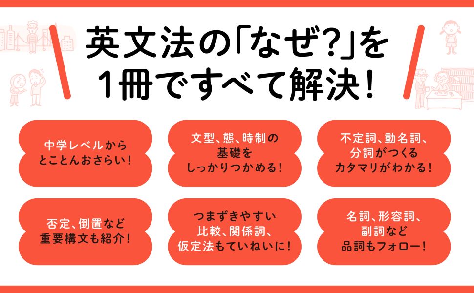 やさしい英文法 中学・高校6年分を1冊でやさしく学べる英文法 | 大岩秀樹 |本