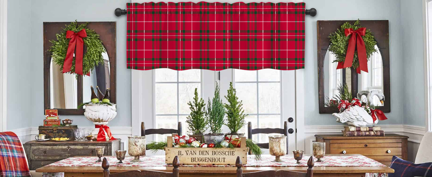 Christmas Valances for Windows