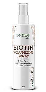 biotin volumizing spray for fine hair thickening spray with natural ingredients