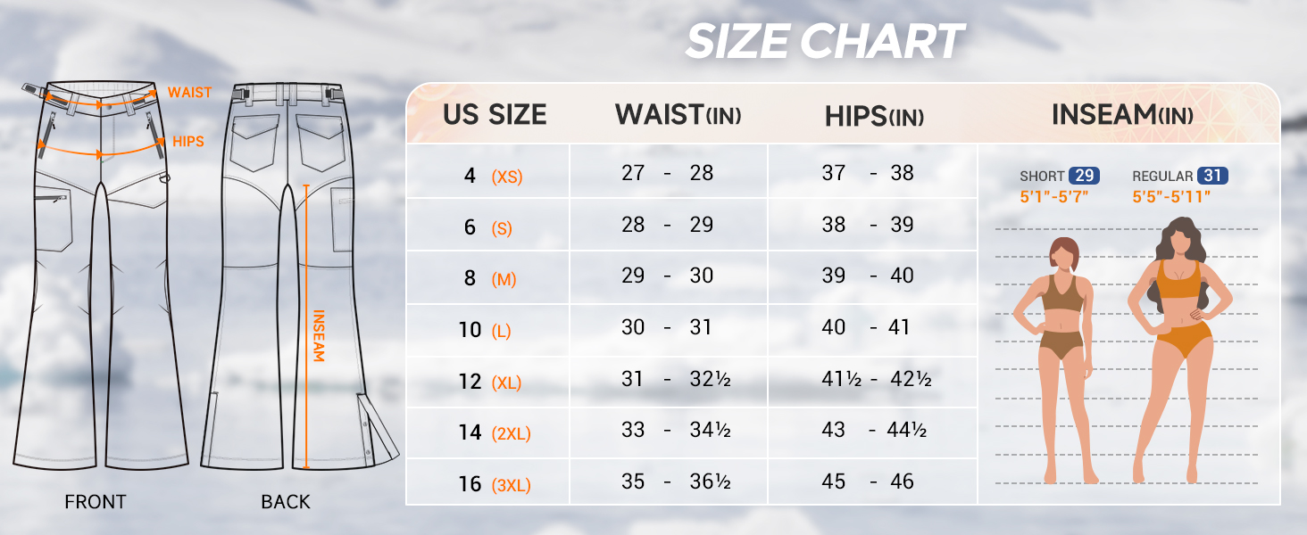 waterproof pants women